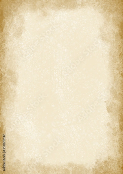 Fototapeta 和紙　古い紙のテクスチャー