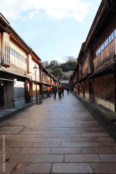 Fototapeta ひがし茶屋街