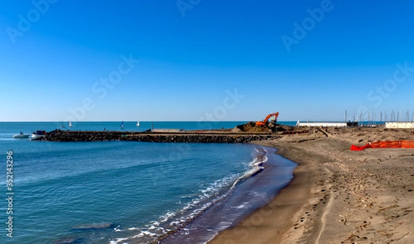 Obraz Trabajo muelle