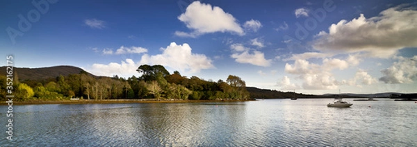 Obraz lake and mountains
