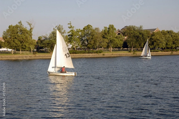 Obraz sailing on the potomac