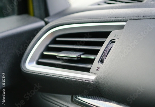 Fototapeta 自動車 エアコン吹き出し口