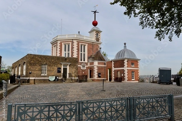 Obraz 世界遺産　グリニッジ天文台　greenwich