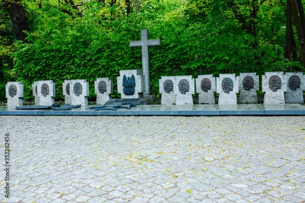 Obraz Cmentarzyk Poległych Obrońców Westerplatte