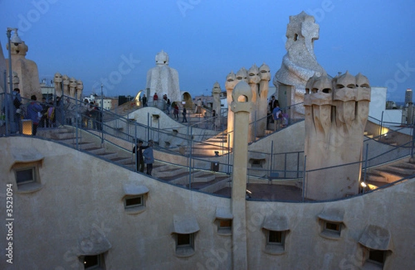 Obraz une maison de gaudi