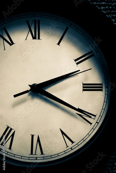 Fototapeta 2:20 Time on Clock Face