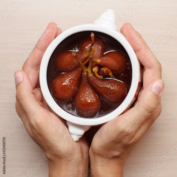 Obraz pears in amarone