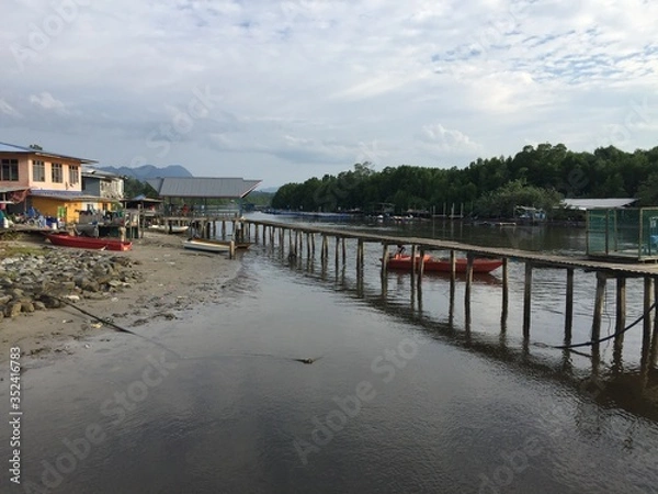 Obraz bridge over river thames