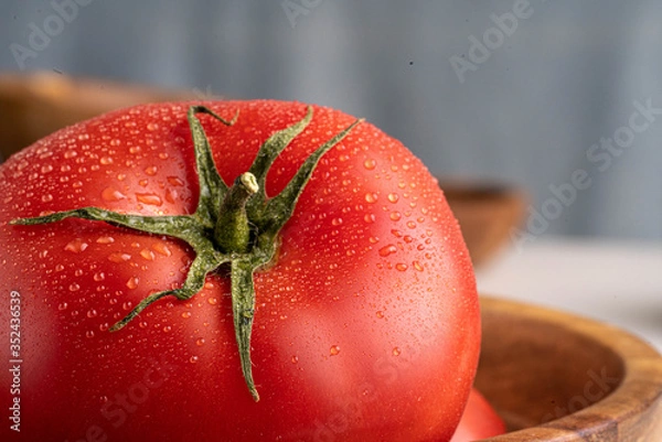 Fototapeta tomatoes closeup