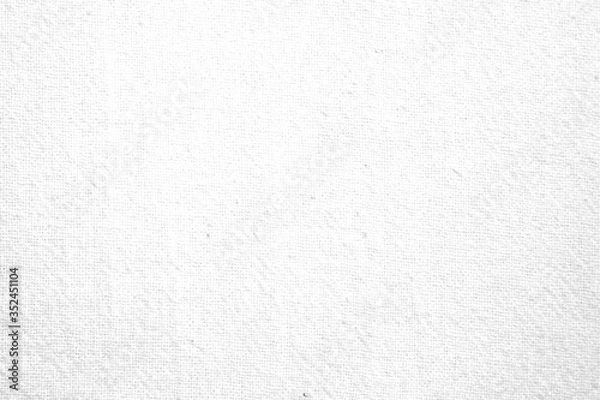 Fototapeta  white canvas fabric texture  background
