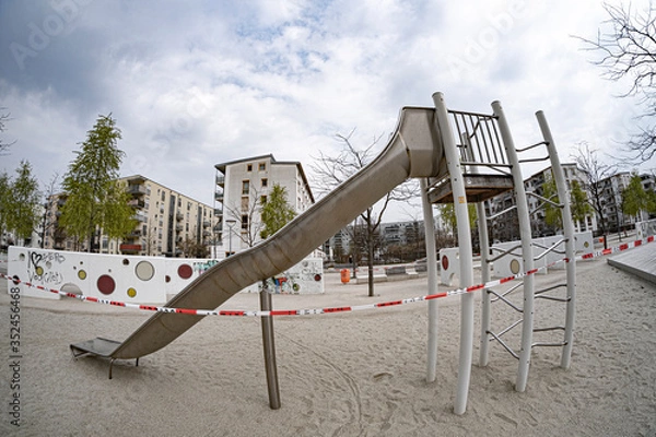 Obraz Verlassener Spielplatz