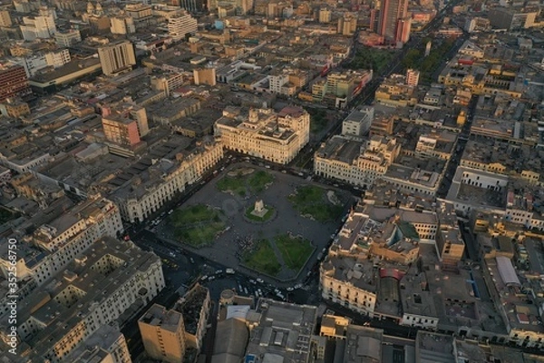 Obraz San Martín Square - Lima , Perú 
