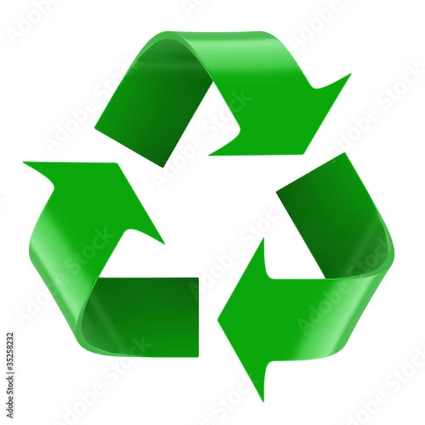 Obraz Recycling symbol
