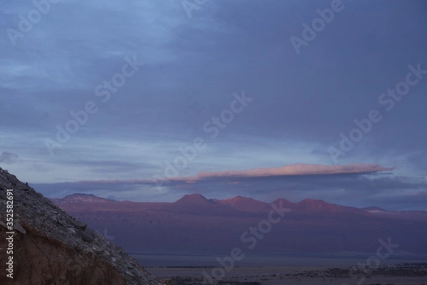 Obraz sunrise in the mountains