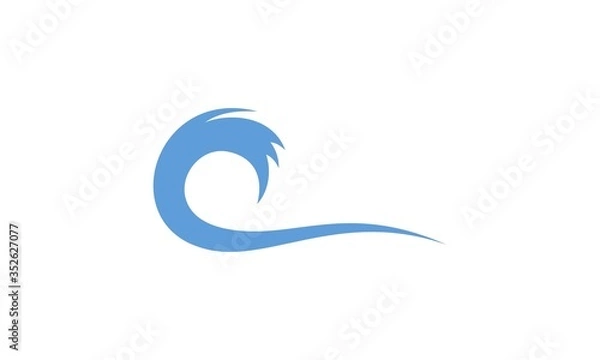 Fototapeta sea, w, waves