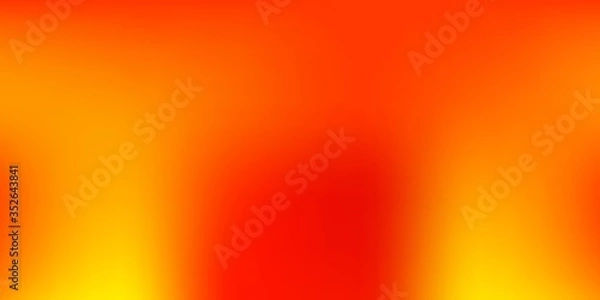 Obraz Light Orange vector blur background.
