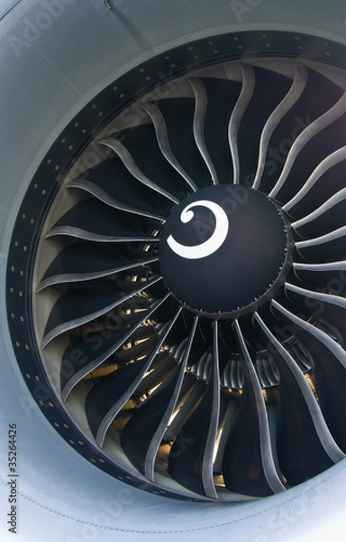 Obraz Nowa łopatka turbiny