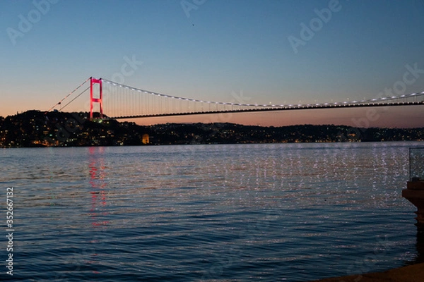 Obraz boğaz köprüsü