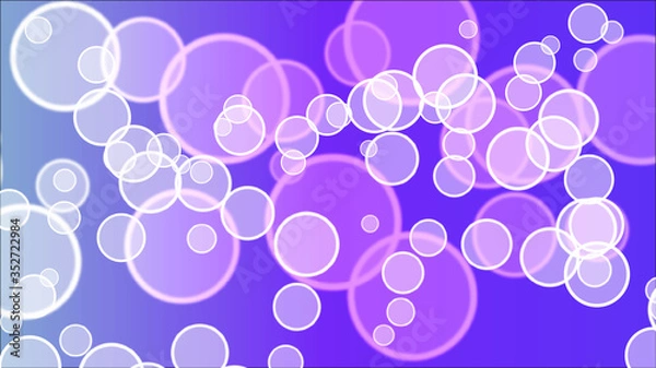 Obraz abstract background with bubbles