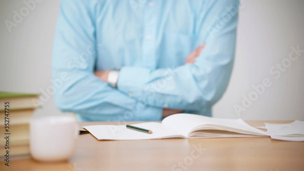 Fototapeta 学習・男性