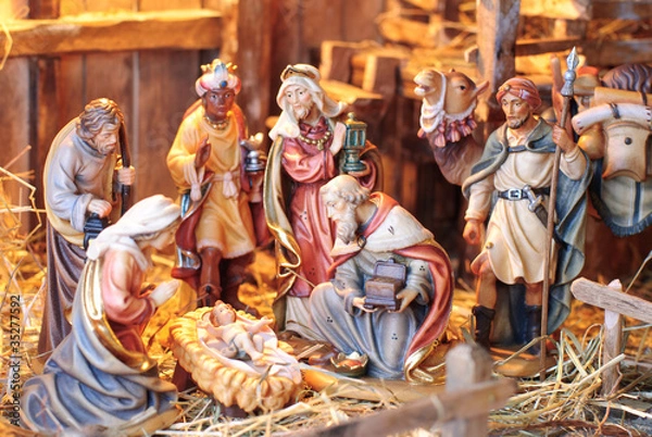 Obraz Weihnachtskrippe