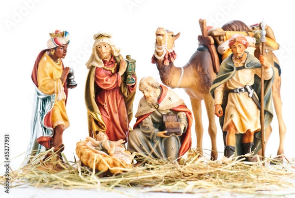 Obraz Weihnachtskrippe