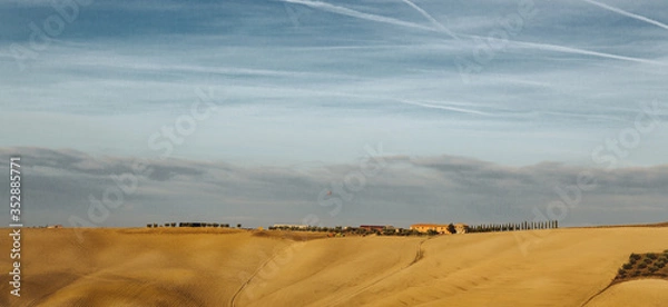 Obraz landscape with clouds
