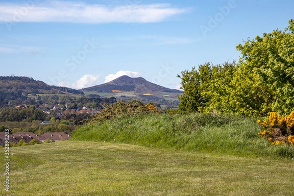 Obraz mountain landscape with blue sky