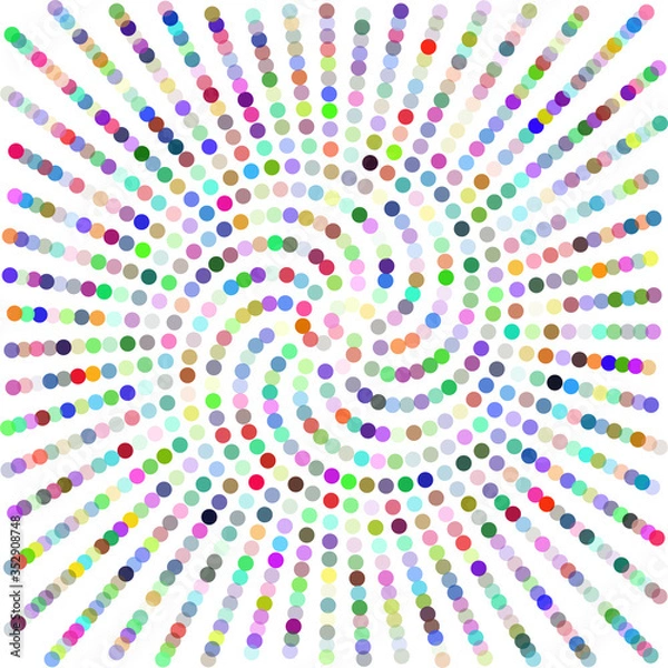 Fototapeta 背景　ランダム　パターン　らせん