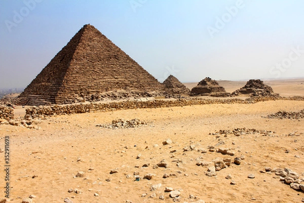 Obraz pyramid of giza