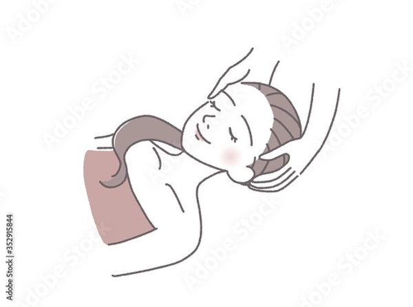 Obraz ヘッドスパ　ヘッドマッサージ　サロン　美容室