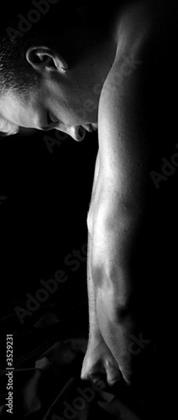 Fototapeta männerhand