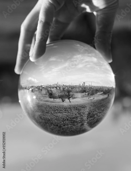 Obraz hand with ball