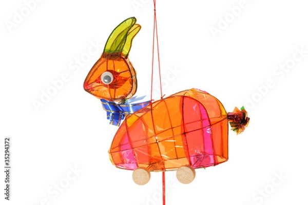 Obraz Colorful Rabbit Handmade Lantern
