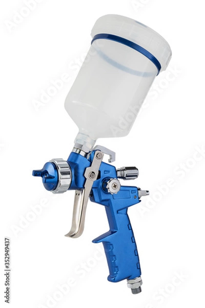 Obraz spray gun isolated on white