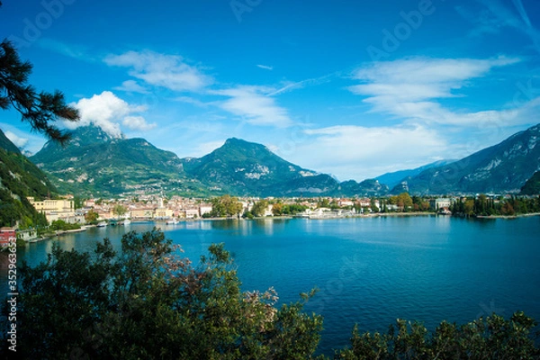 Obraz lake in the mountains