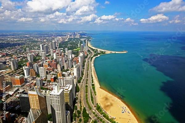 Obraz Chicago Illinois City Spots