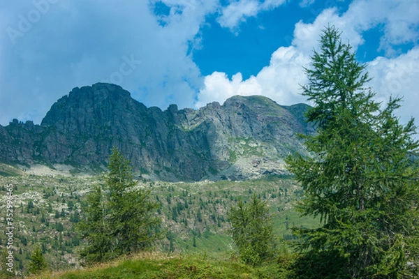 Obraz mountain landscape in the summer