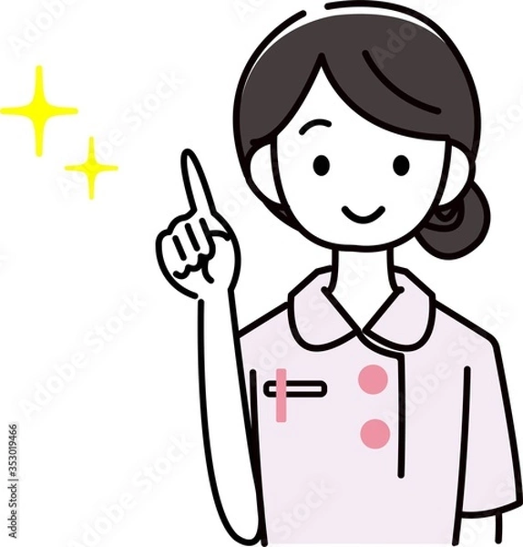 Fototapeta 医療　女性　ポイント