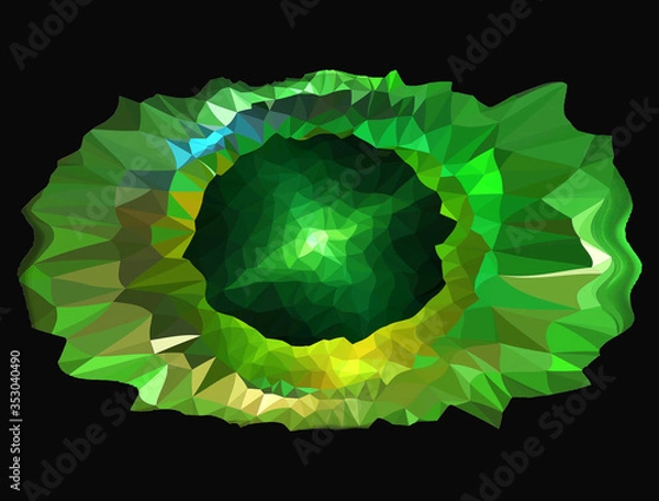 Obraz Emerald beautiful decorations for gift