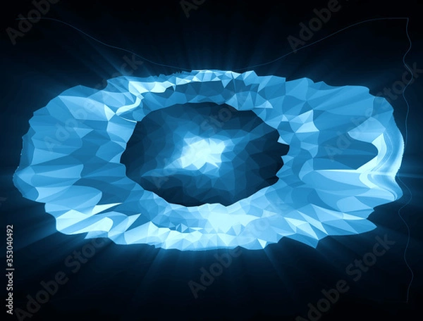 Obraz Emerald beautiful decorations for gift