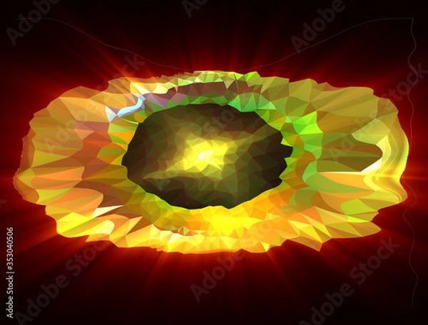 Obraz Emerald beautiful decorations for gift