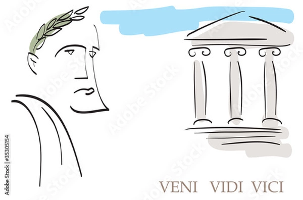 Obraz veni vidi vici