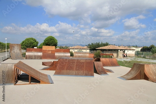Obraz skatepark