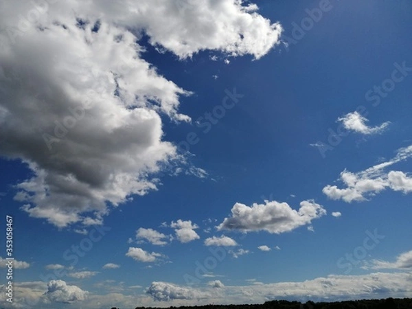 Fototapeta sky and clouds