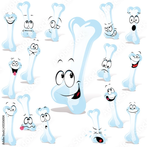 Fototapeta bone