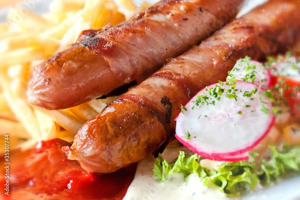 Obraz Berner Würstel