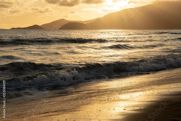 Obraz sunset on the beach