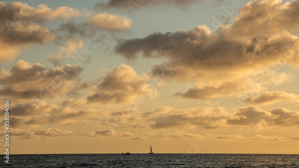 Obraz sunset in the sea