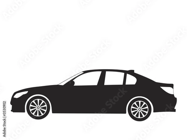 Fototapeta vector car